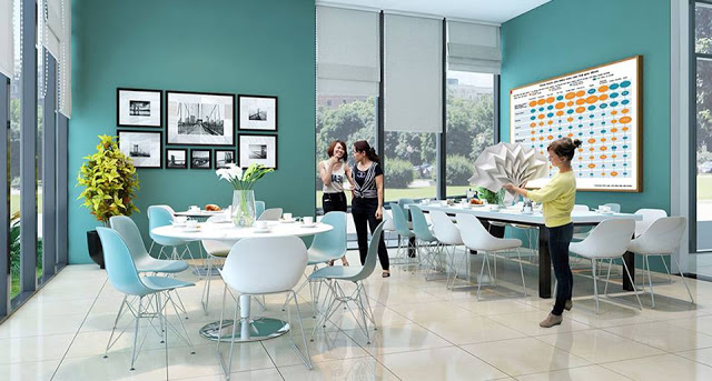 Nhà ở xã hội HOPE RESIDENCE Phúc Đồng có quần thể căn hộ chung cư hiện đại và tiện nghi