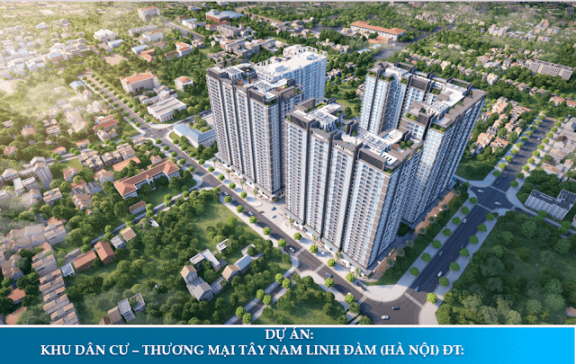 Dự án chung cư Lakeside Hưng Thịnh Tây Nam Linh Đàm