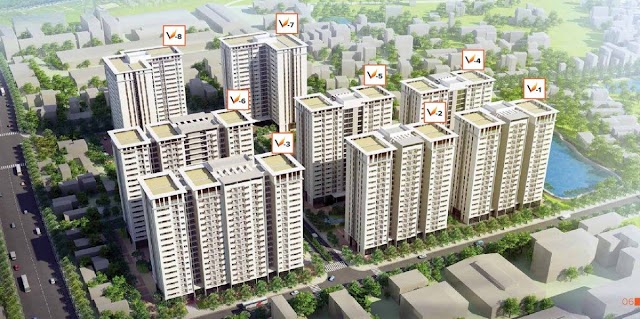 Tổng quan dự án nhà ở xã hội The Vesta Phú Lãm Hà Đông