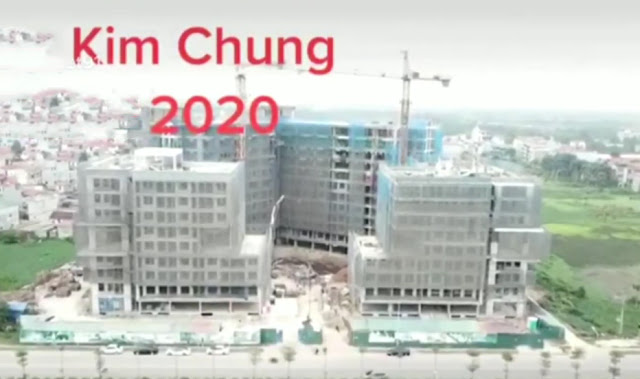 Tiến độ xây dựng dự án nhà ở xã hội CT3 CT4 Kim Chung Đông Anh Thăng Long Green City