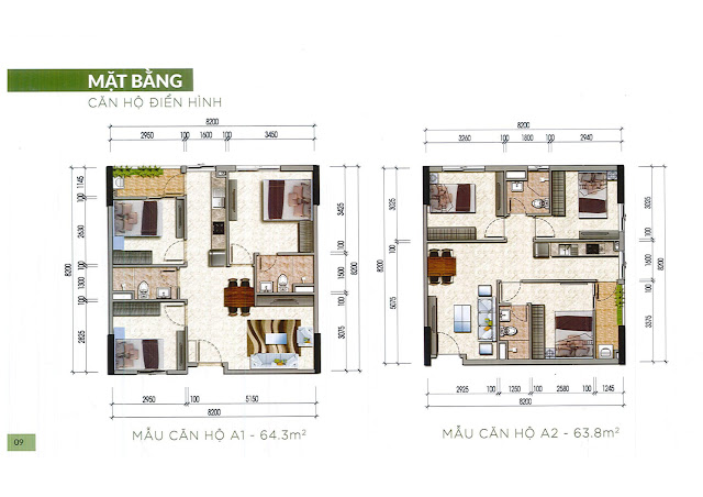 Mặt bằng thiết kế Nhà ở xã hội CT3 CT4 Kim Chung Thăng Long Green City Đông Anh