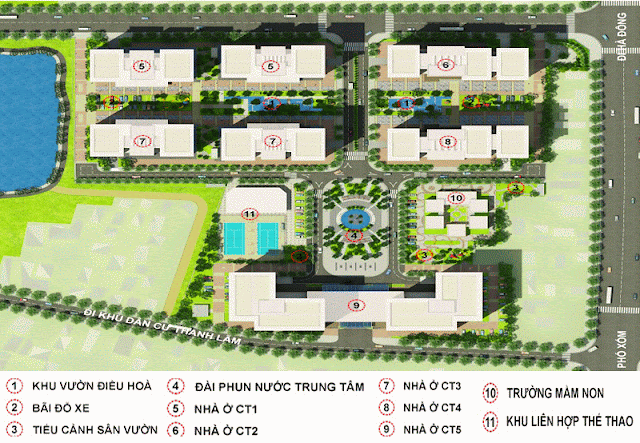dự án nhà ở xã hội Thăng Long Green City Kim Chung Đông Anh Hà Nội