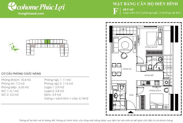 Mặt bằng Eco Home Phúc đồng long biên sàn căn hộ điển hình Mặt bằng Eco Home Phúc đồng long biên sàn căn hộ điển hình