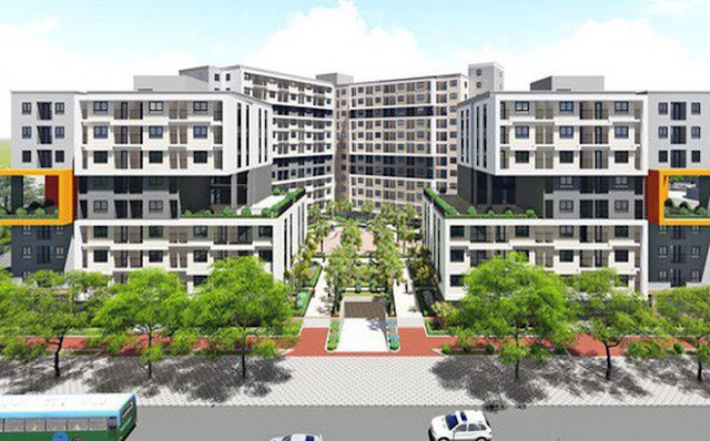 Nhà ở xã hội chung cư Thăng Long Green City CT3-CT4 Kim Chung Đông Anh